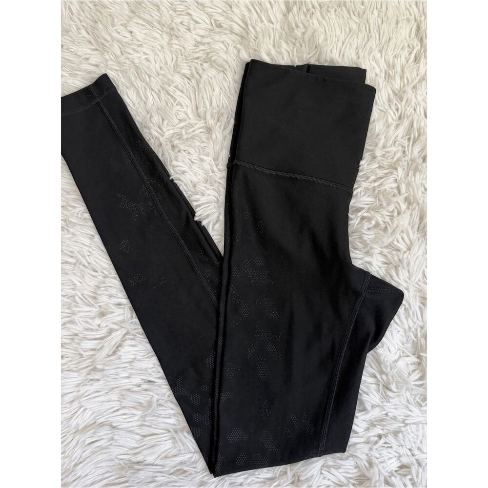 Lululemon Athletica Mapped Out HR Tight 28” Camo Black Gray Graphite Size 4 - Picture 12 of 16
